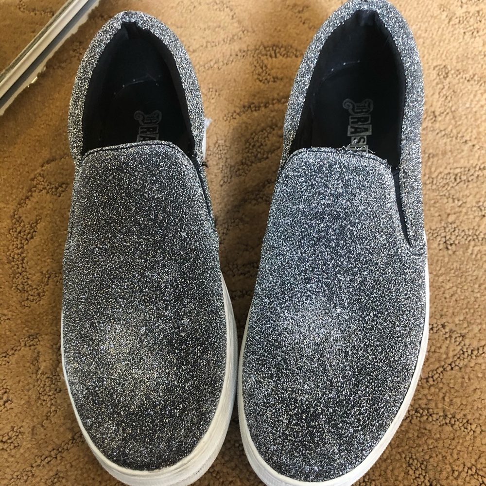 Sparkle platforms sneakers